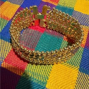 Vintage Monet Chunky Chain Bracelet